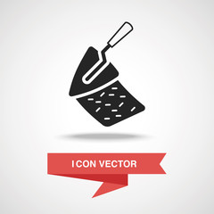 Sticker - shovel icon