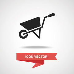 Sticker - barrow icon