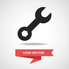 Canvas Print - wrench icon