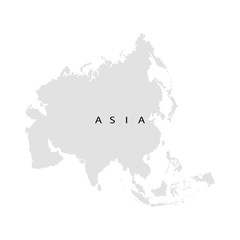 Wall Mural - Continent Asia