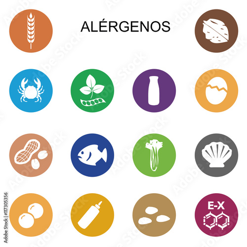 Alergenos Vector De Stock Adobe Stock alergenos-vector-de-stock-adobe-stock