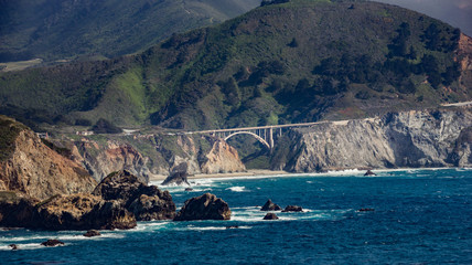 Wall Mural - Bixby Creek Bridge Big Sur California