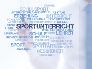 Wall Mural - Sportunterricht