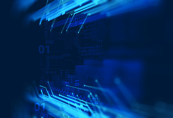 Programming code abstract technology background of software deve