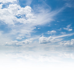 Naklejka na meble Nature Background - Sky and Water