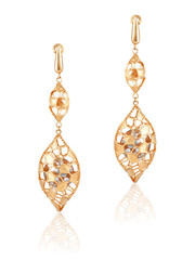 fashion gold earrings