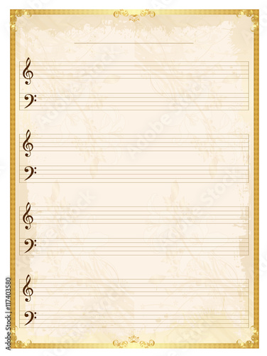 音符 楽譜 音楽 背景 Stock Vector Adobe Stock 音符 楽譜 音楽 背景 Stock Vector Adobe Stock