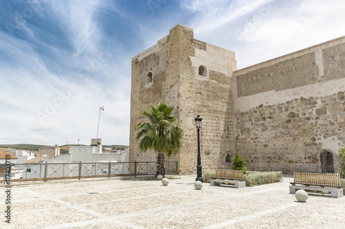 Fotomural ancient castle in Castro del Río city, Córdoba, Spain