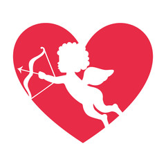 Sticker - heart love red icon