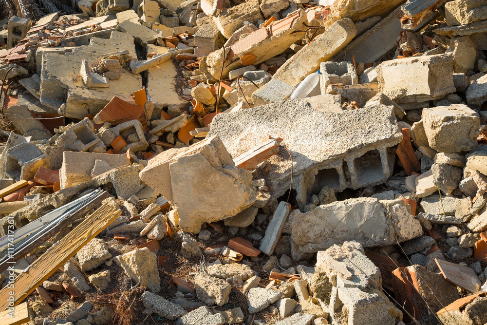 Rubble Examples Rubble Stock Photo | Adobe Stock