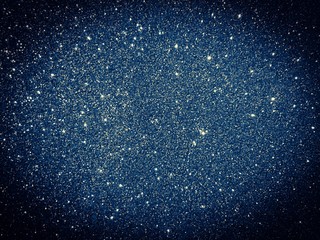 Wall Mural - black and blur gradient galaxy glitter texture background