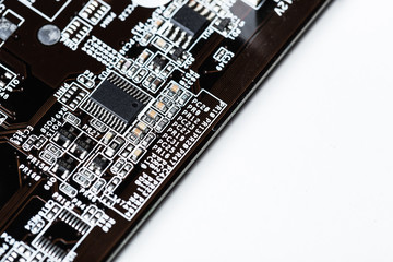 Poster - Circuit board background