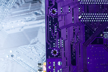 Poster - Circuit board background