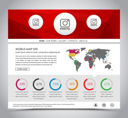Poster - Template web site