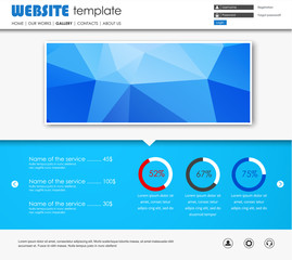 Poster - Template web site