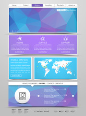Poster - Template web site