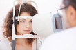 © Stocked House Studio - Optometrist doing sight testing for patient