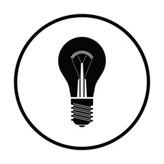 Sticker - Electric bulb icon