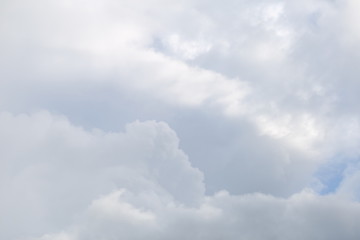 Wall Mural - Cloudscape with Sky and Clouds Background