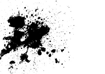 vector splatter black color background. illustration vector desi