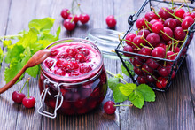 Cherry Jam And Berries