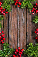 Canvas Print - christmas background