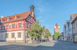 Herzogenaurach in Mittelfranken, Altes Rathaus und Fehnturm