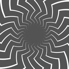 Wall Mural - Spiral swirl background pattern in vector format.