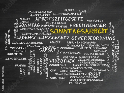 Sonntagsarbeit Stock-Illustration | Adobe Stock