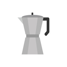 Drink Coffee Kettle Pot Beverage Icon. Isolated And Flat Illustration. Vector Graphic
