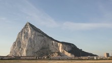 The Rock Of Gibraltar British Territory