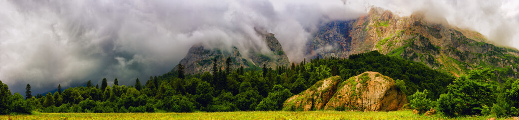 Obraz na płótnie szczyt wzgórze dolina
