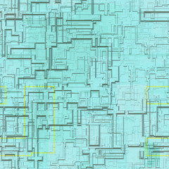 Circuits abstract seamless generated texture
