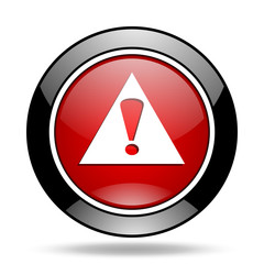 Poster - exclamation sign icon