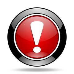 Poster - exclamation sign icon