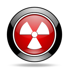 Poster - radiation icon
