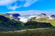View of Vatnajokull or Vatna Glacier