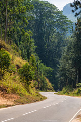 Sticker - Road in mountains