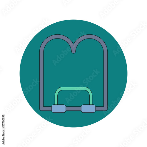 Fotografia, Obraz Back to School and Education Vector Flat Design book stand