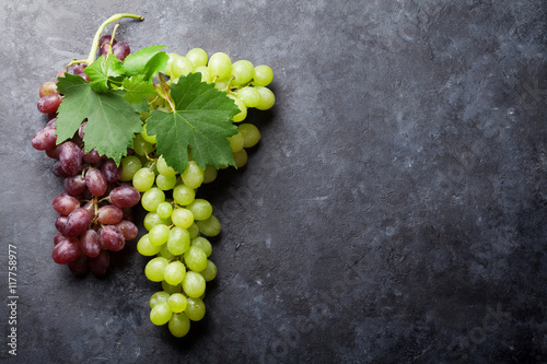Dekoracja na wymiar  czerwone-i-biale-winogrona