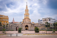 Clock Tower Gate - Cartagena De Indias, Colombia