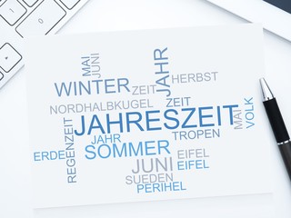 Poster - Jahreszeit