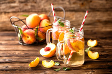 Refreshing Peach Drink