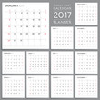 © olgasabo - Calendar Planner Design. Week starts from Sunday.