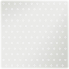 Fototapete - Polka dot vintage gray background