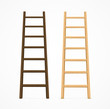 Set of Various Ladders. Vector