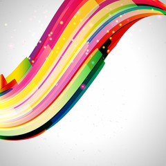 Poster - Multicolor abstract bright background. Elements for design. 