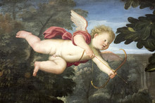 An Angel On An Old Painting