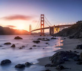 Wall Mural - golden gate bridge in san francisco california