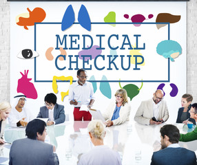 Wall Mural - Healthcare Treatment Prevention Medical  Checkup Concept